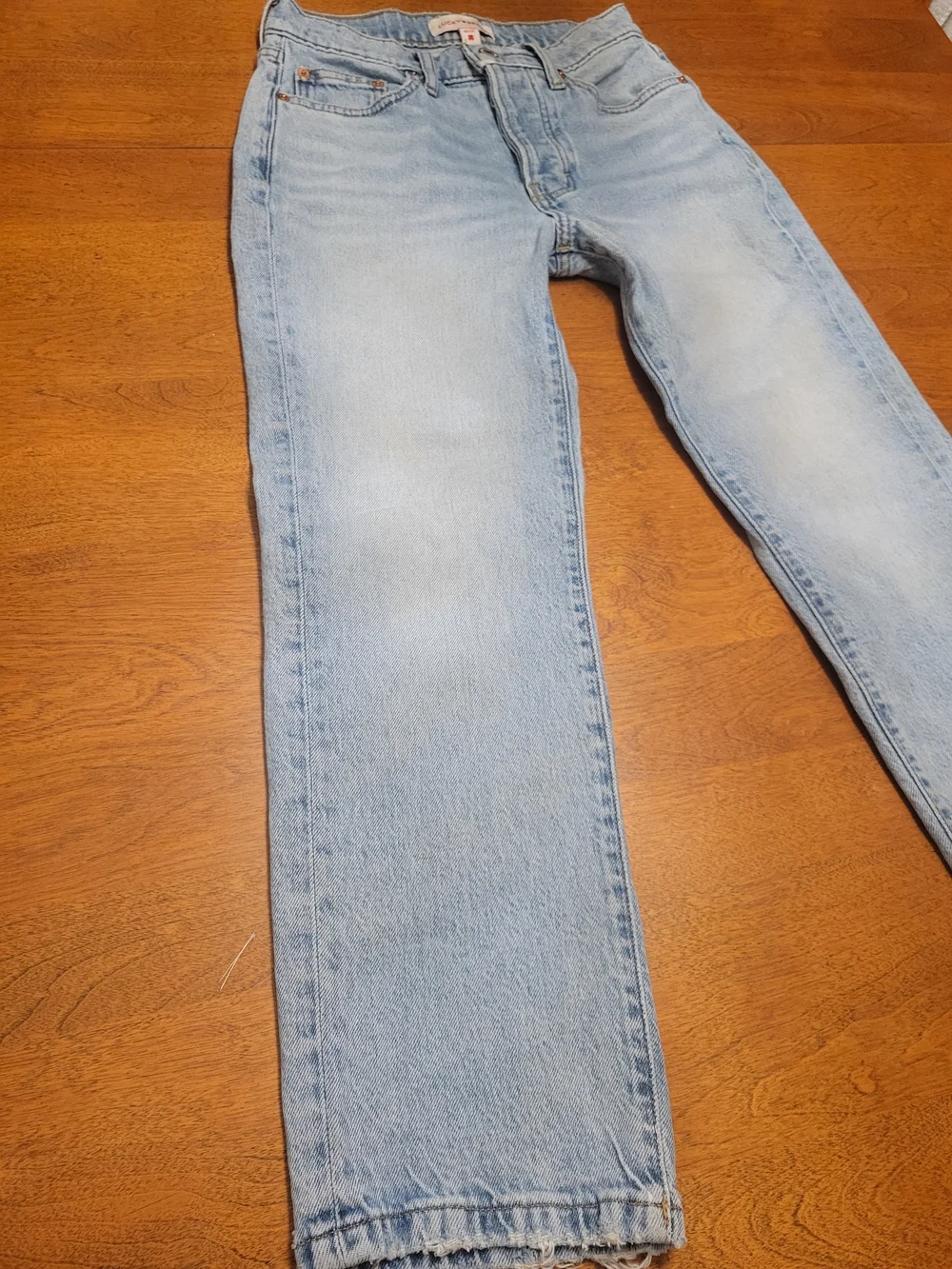 Lucky Brand 90s Loose High Rise Crop Jeans | 00/24 - Picture 2 of 16